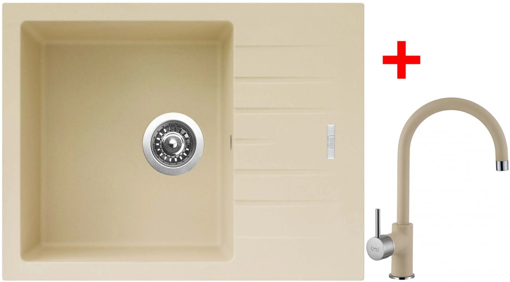 Akčný set Sinks PERFECTO 650 Sahara + batéria VITALIA GR