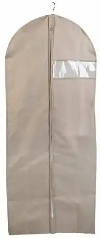 Compactor Obal na obleky a dlhé šaty Sandy 60 x 137 cm, béžová | BIANO