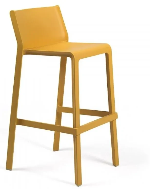 TRILL STOOL záhradná barová stolička bez podrúčok agave