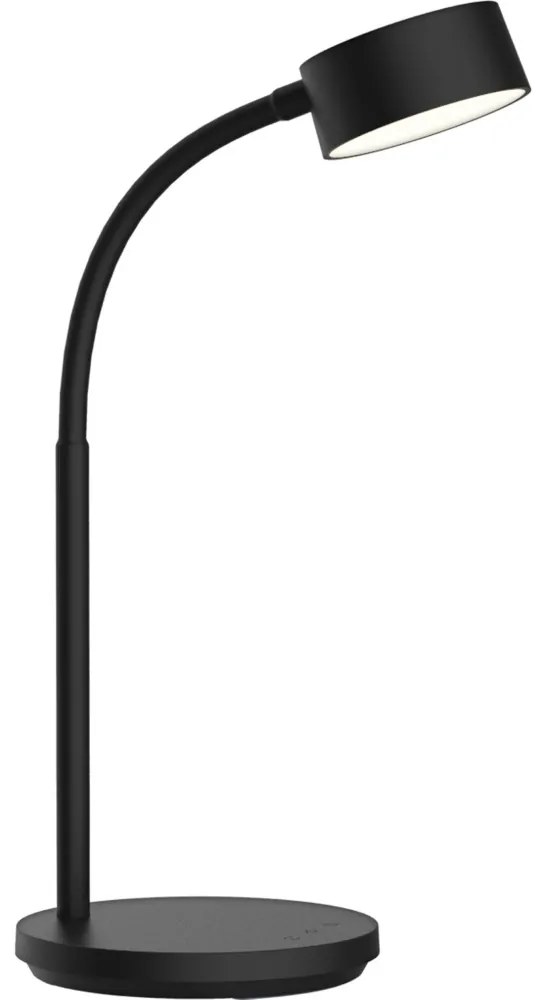Solight WO3000-B- LED Stmievateľná stolná lampa LED/4,5W/5V 3000/4000/6500K čierna