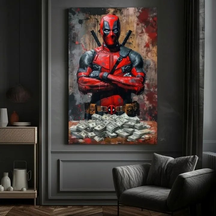 Obraz Deadpool: Peniaze a chaos | Akrylové detaily