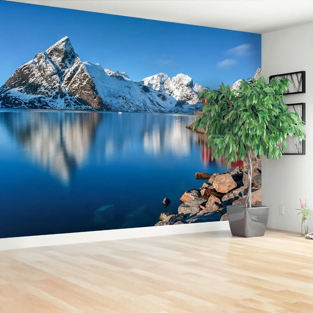 Fototapeta Vliesová Lofoten nórsko 208x146 cm