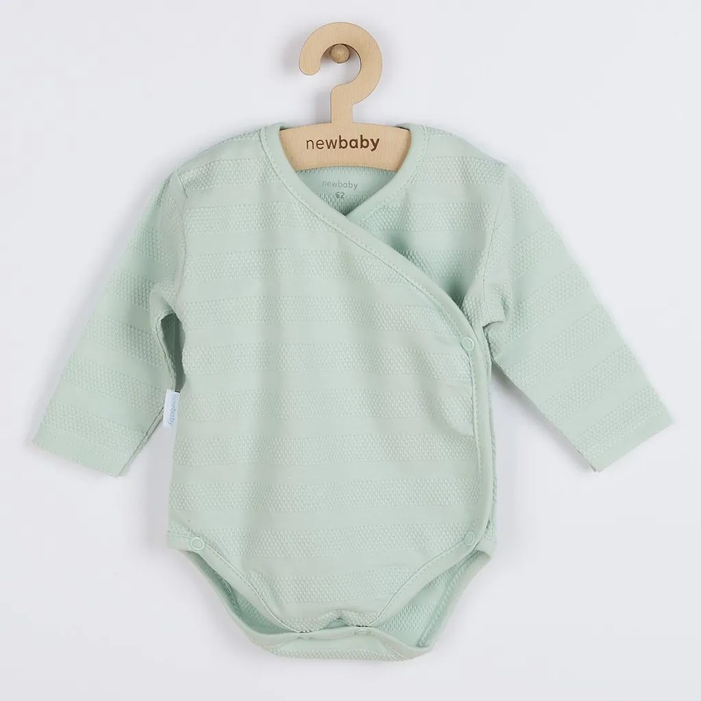 3-dielna dojčenská súpravička do pôrodnice New Baby I AM mätová