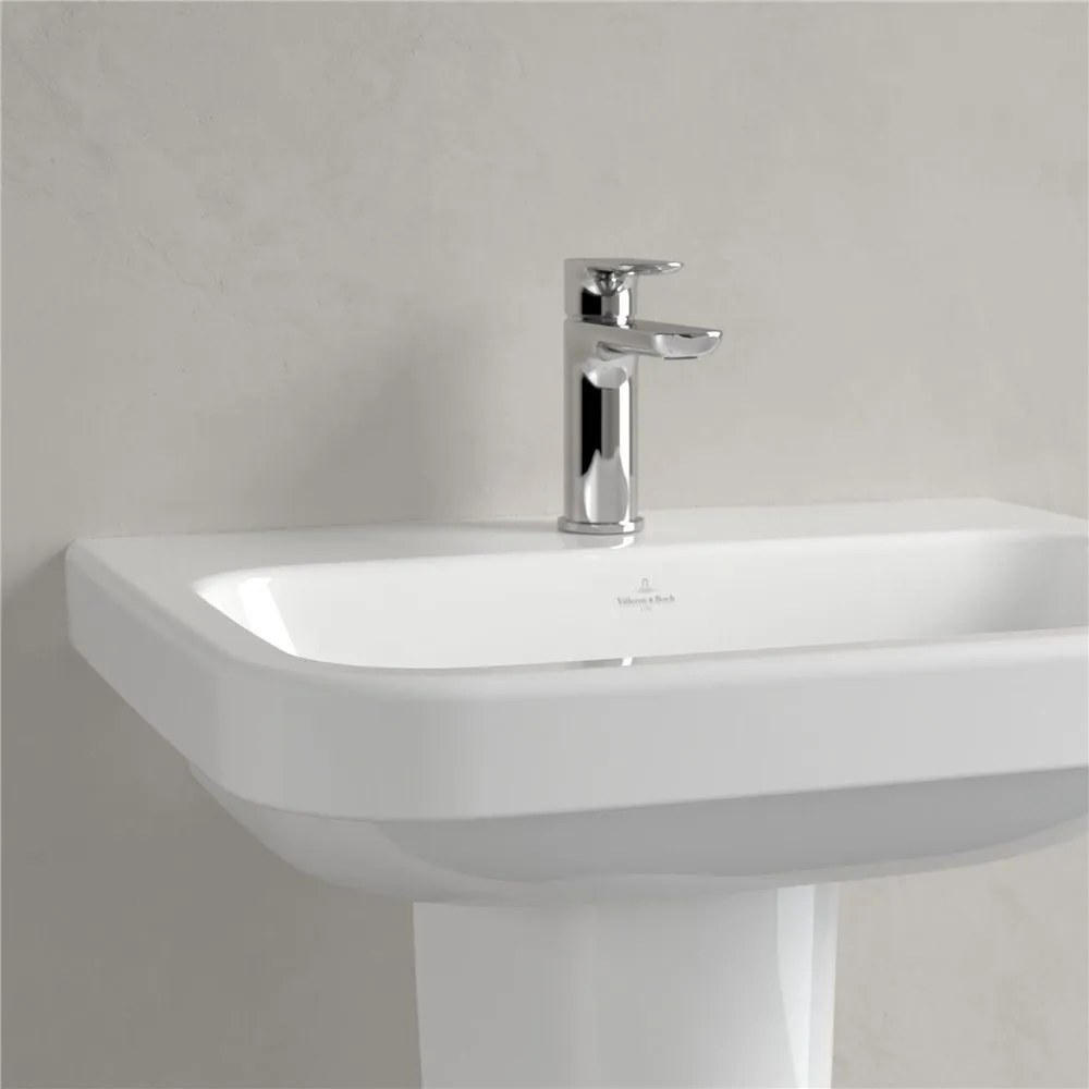 VILLEROY &amp; BOCH Architectura závesné umývadlo s otvorom, bez prepadu, 600 x 470 mm, biela alpská, 41886101