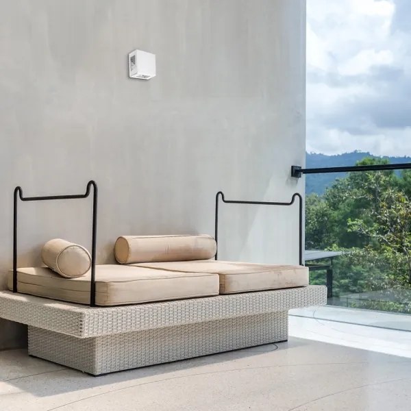 Rabalux 7318 - LED Vonkajšie nástenné svietidlo LIPPA LED/6W/230V IP54 biela