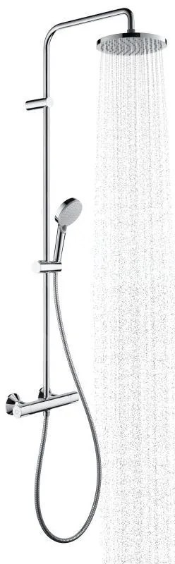 Hansgrohe Vernis Blend, sprchový set Showerpipe 200 s termostatom, Green, chrómová, HAN-26318000