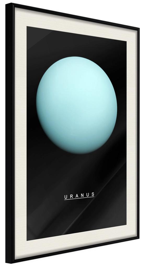 Artgeist Plagát - Uranus [Poster] Veľkosť: 30x45, Verzia: Zlatý rám