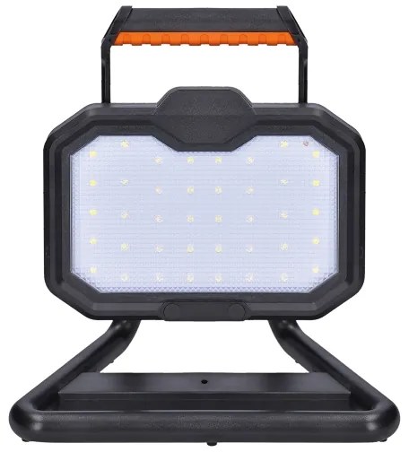 Solight WM-20W-RE-LED Stmievateľný nabíjací reflektor LED/20W/4400 mAh 4000K IP54