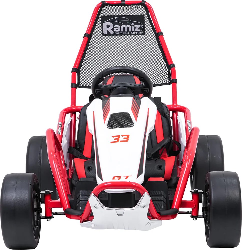 Ramiz Motokára TORNADO s funkciou driftovania Červená