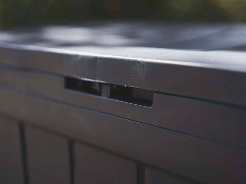 Záhradný box BOARDEBOX 190 l - antracit 78 cm PRMBBL190-S433