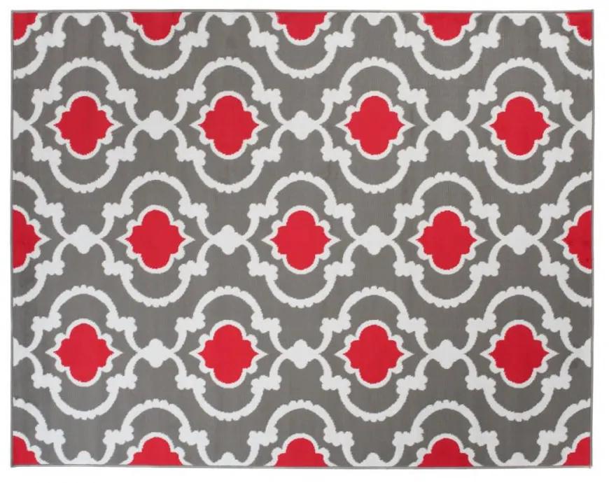 Kusový koberec PP Maroko červený 140x200cm