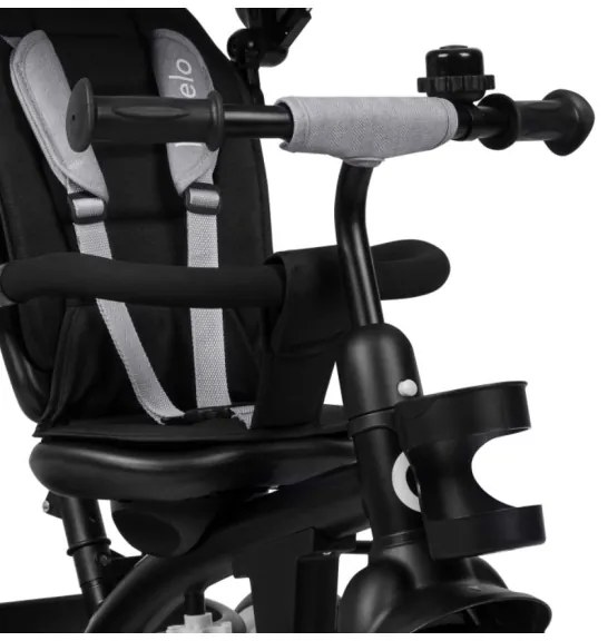 Lionelo - Detská trojkolka BERRY Sivý kameň