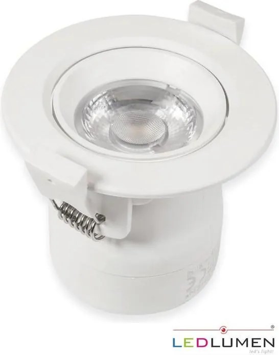 LEDlumen Vstavané LED svietidlo 9W SMD2835 Teplá biela