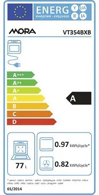 Elektrická rúra MORA VT 354 BXB