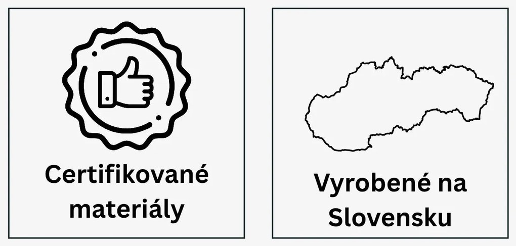 Azonelo Original ortopedický matrac 150x200 cm / 17 cm - antialergický poťah