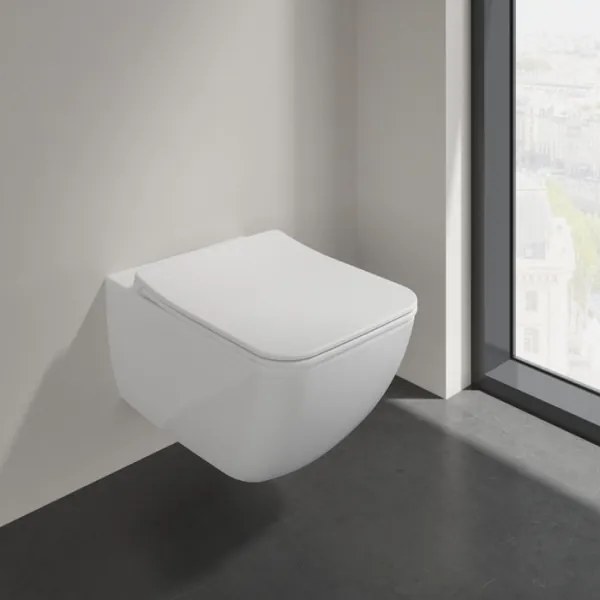 Villeroy & Boch 9M80S101 - WC sedadlo SoftClose VENTICELLO biela