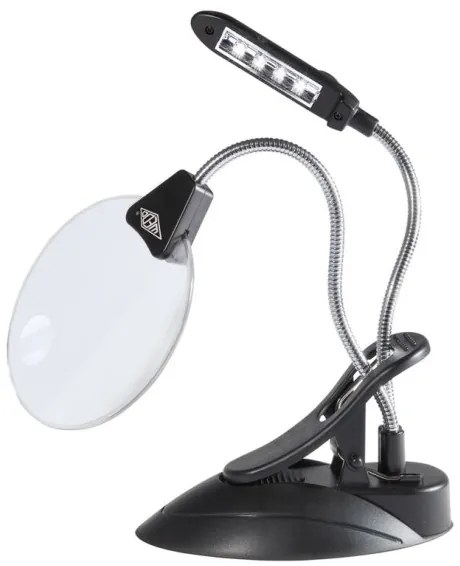 WEDO Stolná lupa s LED osvetlením