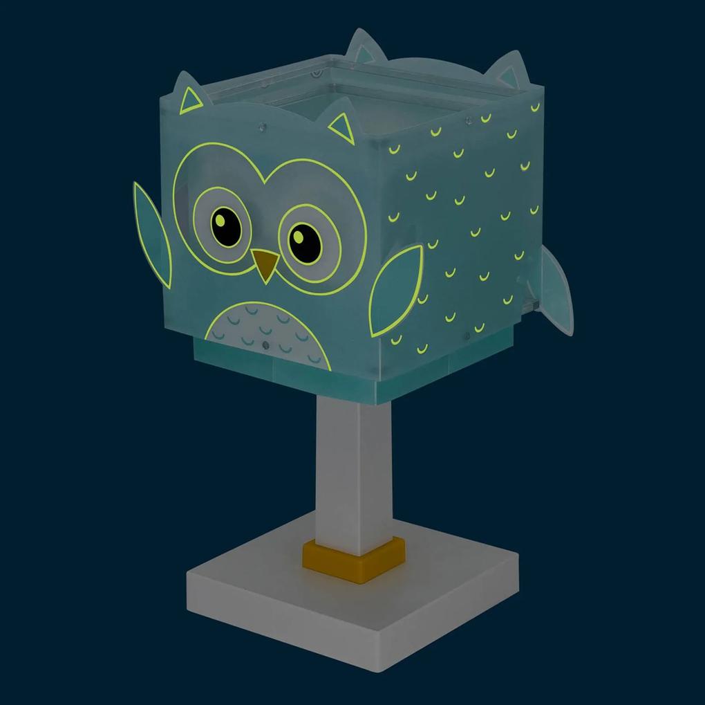 Dalber Little Owl stolová lampa s motívom sovy