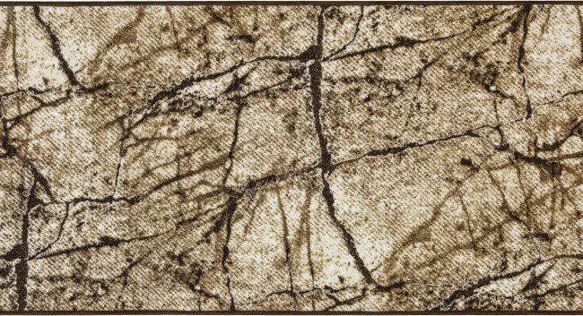 Protišmykový behúň Grain 17 hnedý / béžový