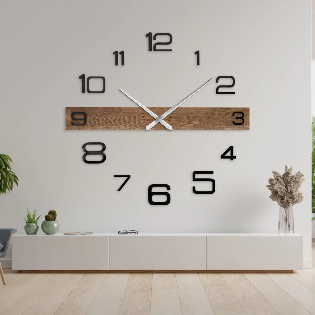 SENTOP | Drevené nástenné hodiny s minimalistickým dizajnom pre interiér | SENTOP MAS023-3073 analógové