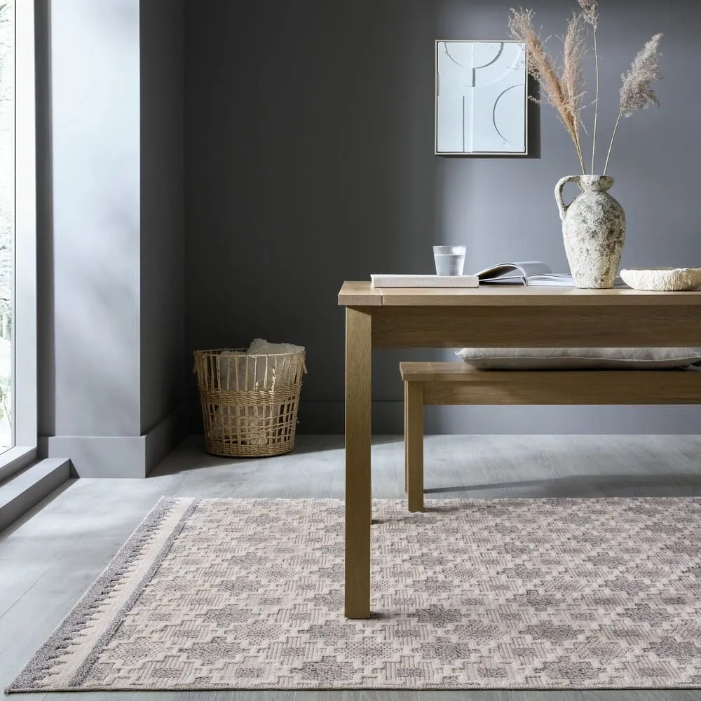 Sivobéžový prateľný koberec 116x170 cm Graysen – Flair Rugs