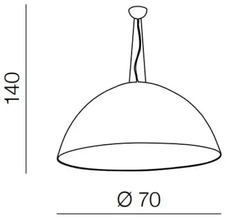 Luxusný luster Magma 70