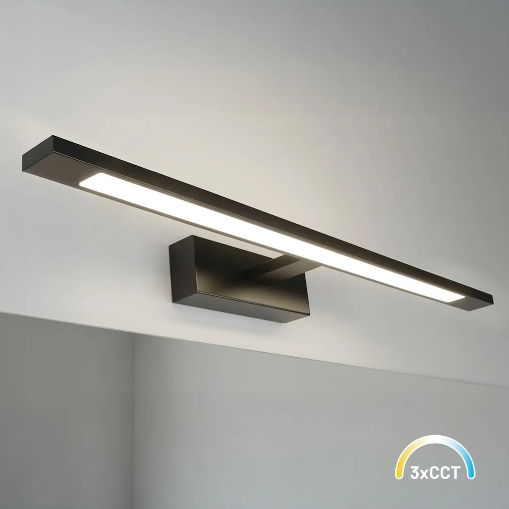 Nástenné LED svietidlo Klimt, 1x LED 12w, 3000-6000k, (60 cm), b