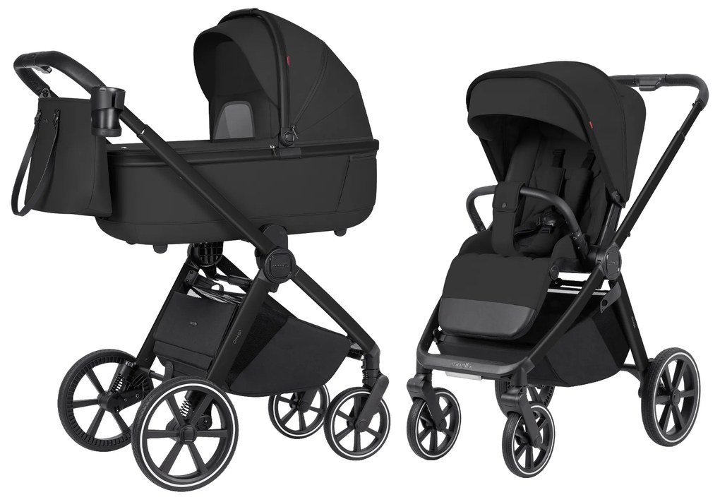 Detský kočík 2v1 CARRELLO Omega CRL-6531 Denim Black