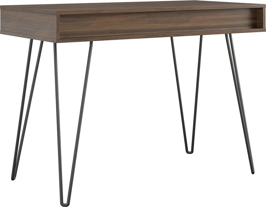 Pracovný stôl v dekore orecha 49x104 cm Concord – Novogratz