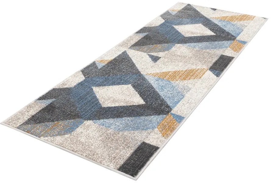 Svetlosivý behúň 80x250 cm Soft Halleby – FD