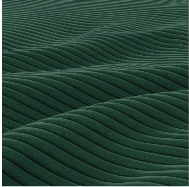 Taburetka FORESTA Poso, fľaškovo zelená