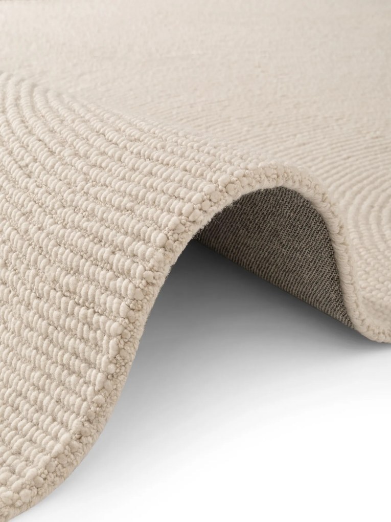 Hanse Home, Kusový koberec Calmio 106220 Natural White, 80x150, biela, obývacia izba