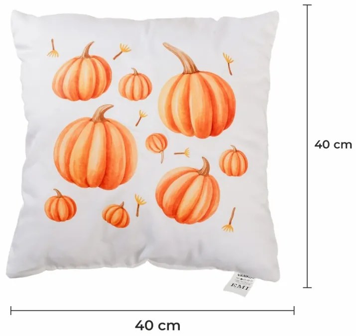Dekoratívny vankúš Little Pumpkins 40x40 cm EMI