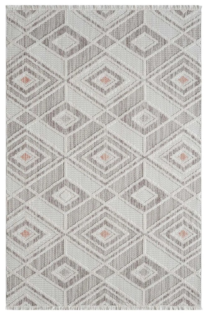 Dekorstudio Moderný koberec LINDO 8875 - oranžový Rozmer koberca: 80x150cm