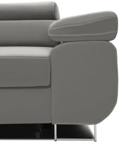 Trojmiestna rozkladacia sedačka RIGATTO svetlosivá