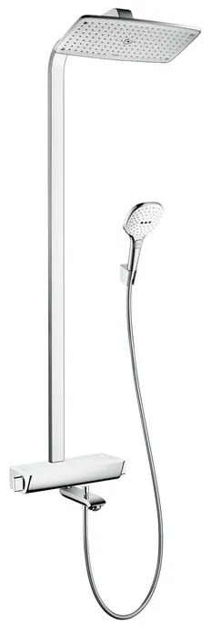 Sprchový set na stenu HANSGROHE RAINDANCE SELECT E 360 1JET biely/chróm 27113400