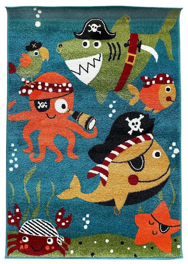 Koberec Play 1.2/1.7 02VNP Modrá