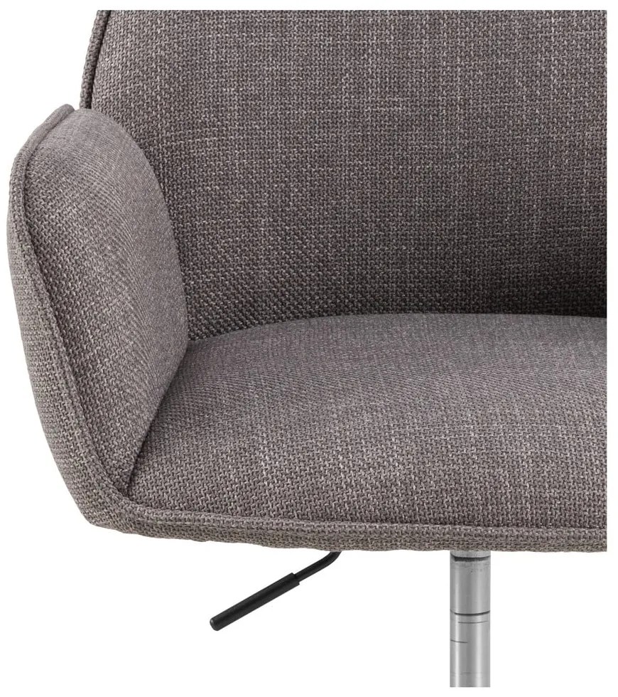 Sivá kancelárska stolička Glenda – Actona