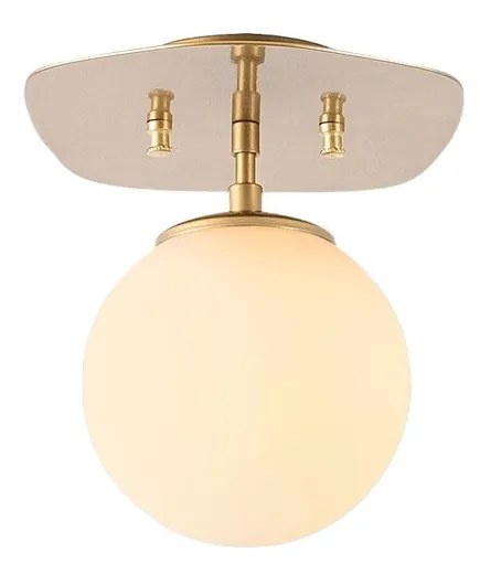 Stropné svietidlo Well II zlaté/biele