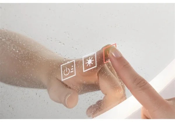 Paulmann 78952- LED/21W IP44 Stmievateľné kúpeľňové podsvietené zrkadlo MIRA 230V