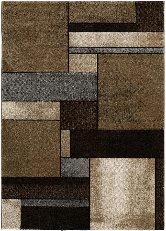Hnedý koberec Universal Malmo Brown, 160 x 230 cm