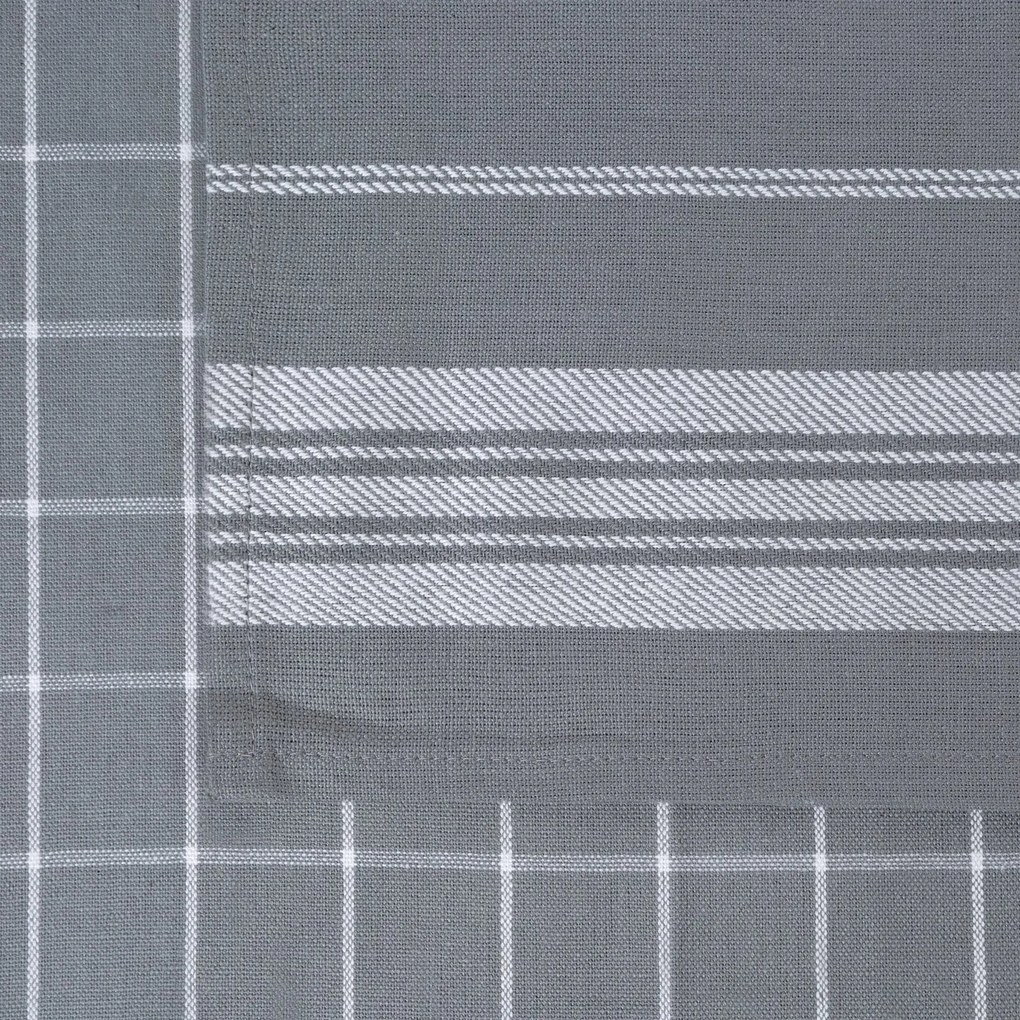 KUCHYNSKÁ UTIERKA RUBI SADA 2 KS 50X70 CM STRIEBORNÉ