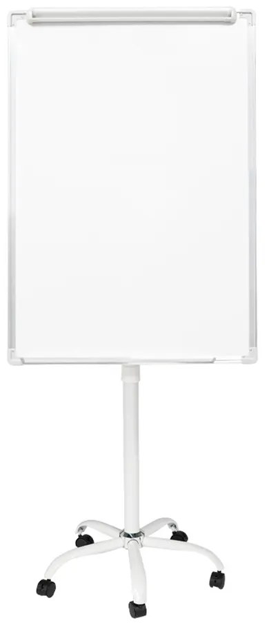 Magnetická plastová flipchart tabuľa na kolieskach 70 x 100 cm