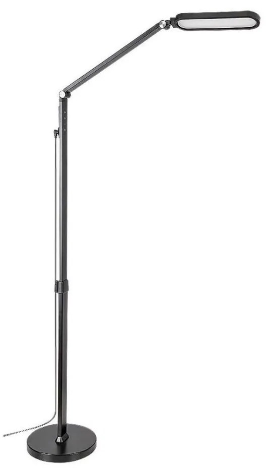 Rabalux 2310 - LED Stmievateľná stojacia lampa DRACO LED/13W/230V 3000-6000K čierna