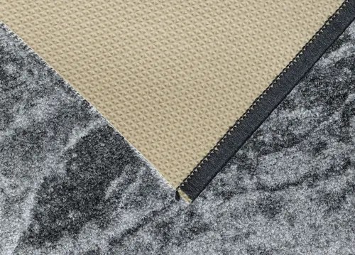 Koberce Breno Behúň SARDIS 97, šíře role 67 cm, sivá