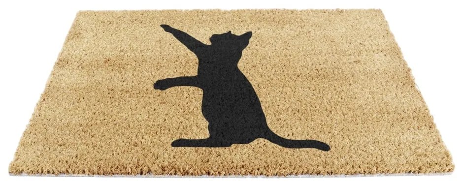 Rohožka z kokosového vlákna 40x60 cm Cat – Artsy Doormats