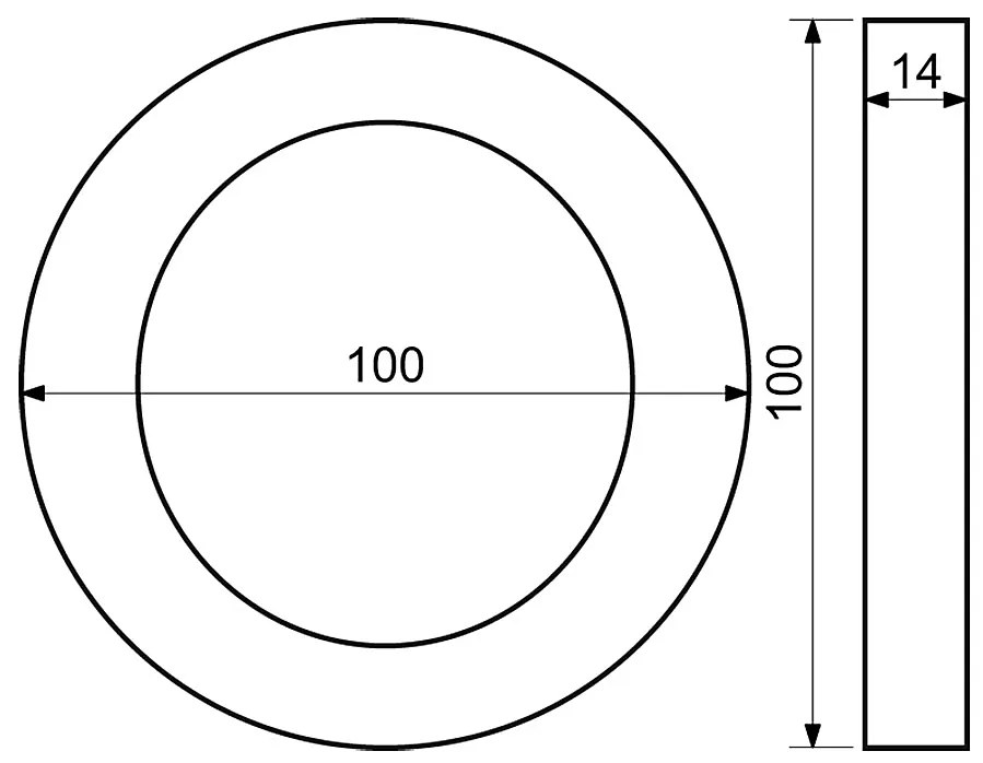 Domové čísla RICHTER 3D RN.100LV (HLINÍK), 5, richter stříbná