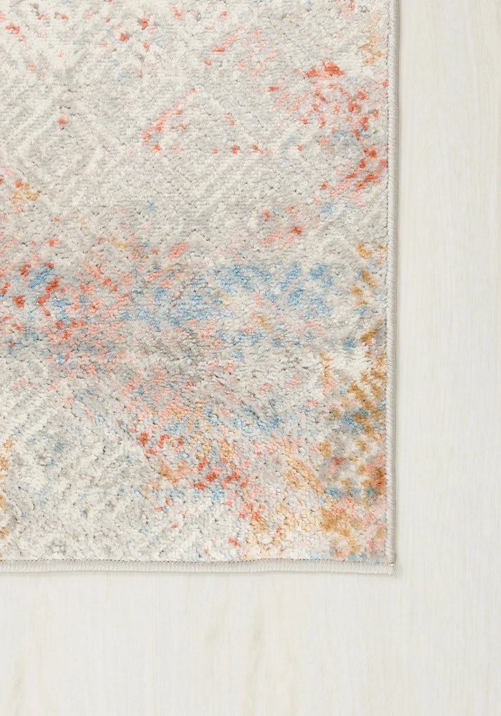 TA Koberec G500C BIELY/LOSOSOVÝ PORTLAND HIK Rozmer: 240x330 cm