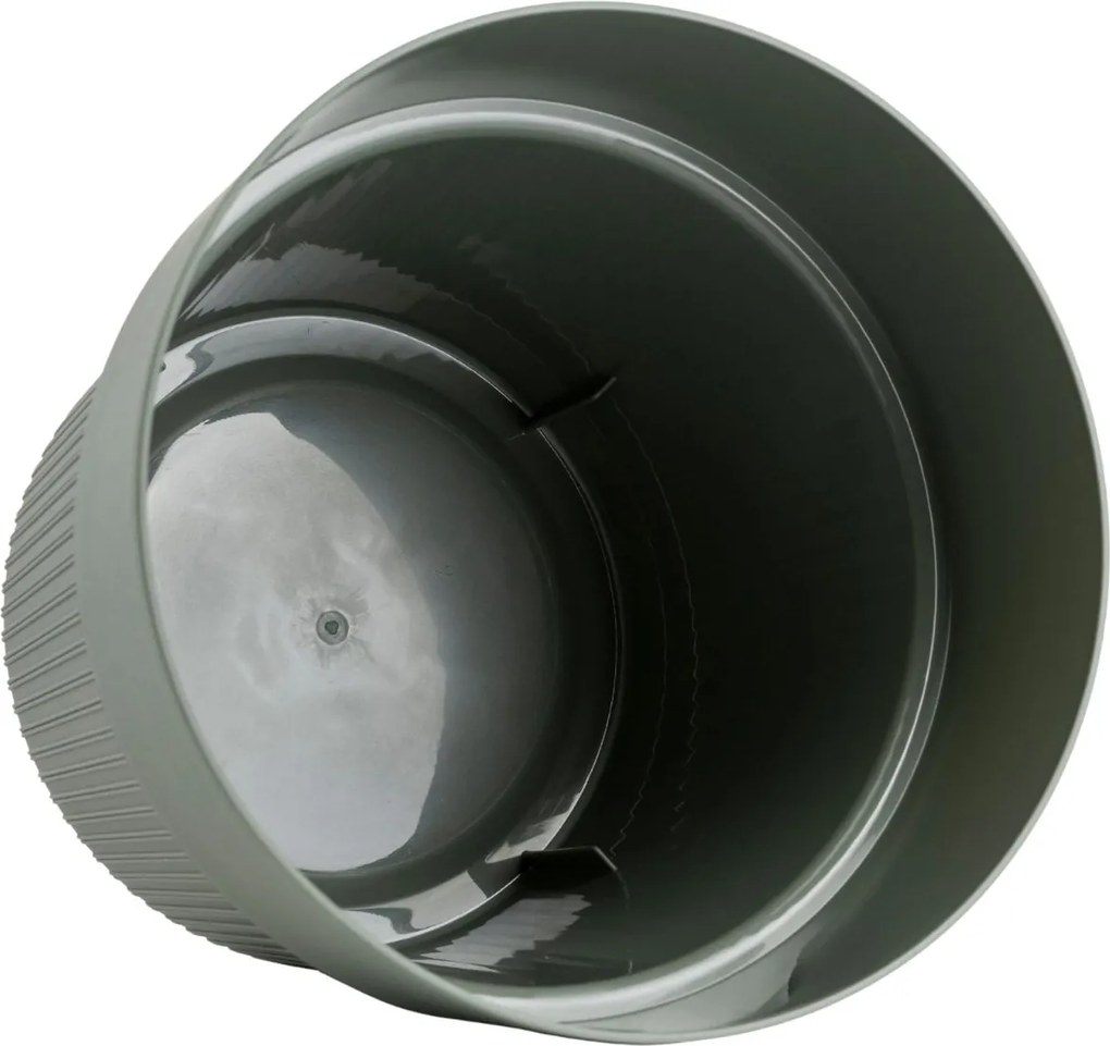 PLASTOVÝ KVETINÁČ SILVA LINE 16X14 CM MÄTOVÁ