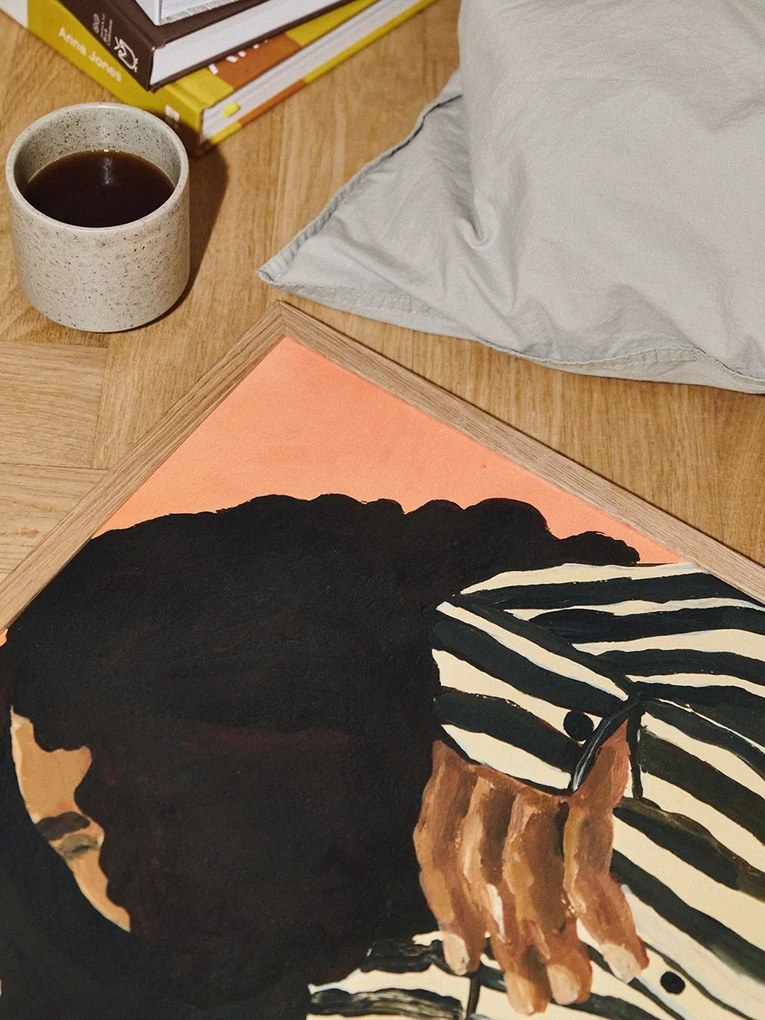THE POSTER CLUB Autorský plagát Serene Stripes by Hanna Peterson 30x40 cm
